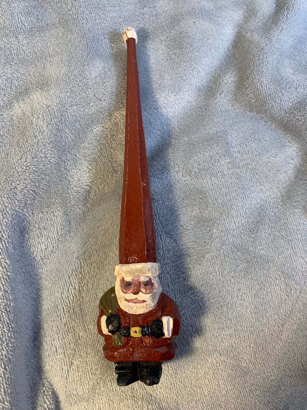 Wooden Santa decoration